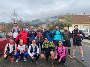 El grupo en El Escorial