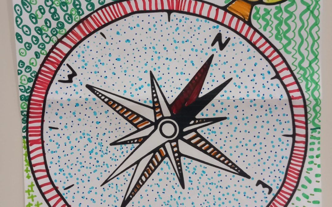 Crónica infantil “APUNTANDO AL NORTE,  ORIENTIERRING”