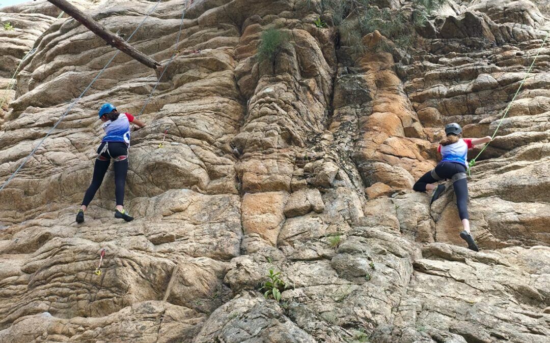Crónica juvenil. Escalada en Quebrantaherraduras
