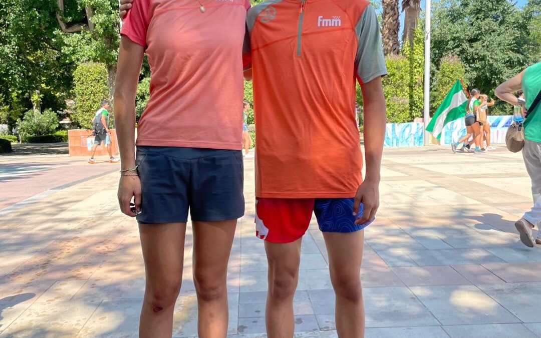 Crónica sección juvenil/carreras por montaña: Olivia y Óliver en el Campeonato de España Escolar
